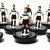 Subbuteo Andrew Table Soccer Inter Milan away kit 1965-66 on classic Hasbro bases
